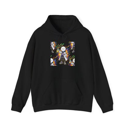Jack Skellington Angel Wings Hoodie — Halloween Nightmare Before Christmas Pullover