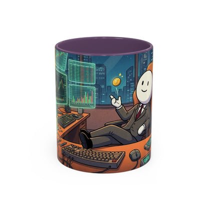Cryptocurrency Trader Coffee Mug — 'HODL' Office Desk Gamer Accent Mug (11/15oz)