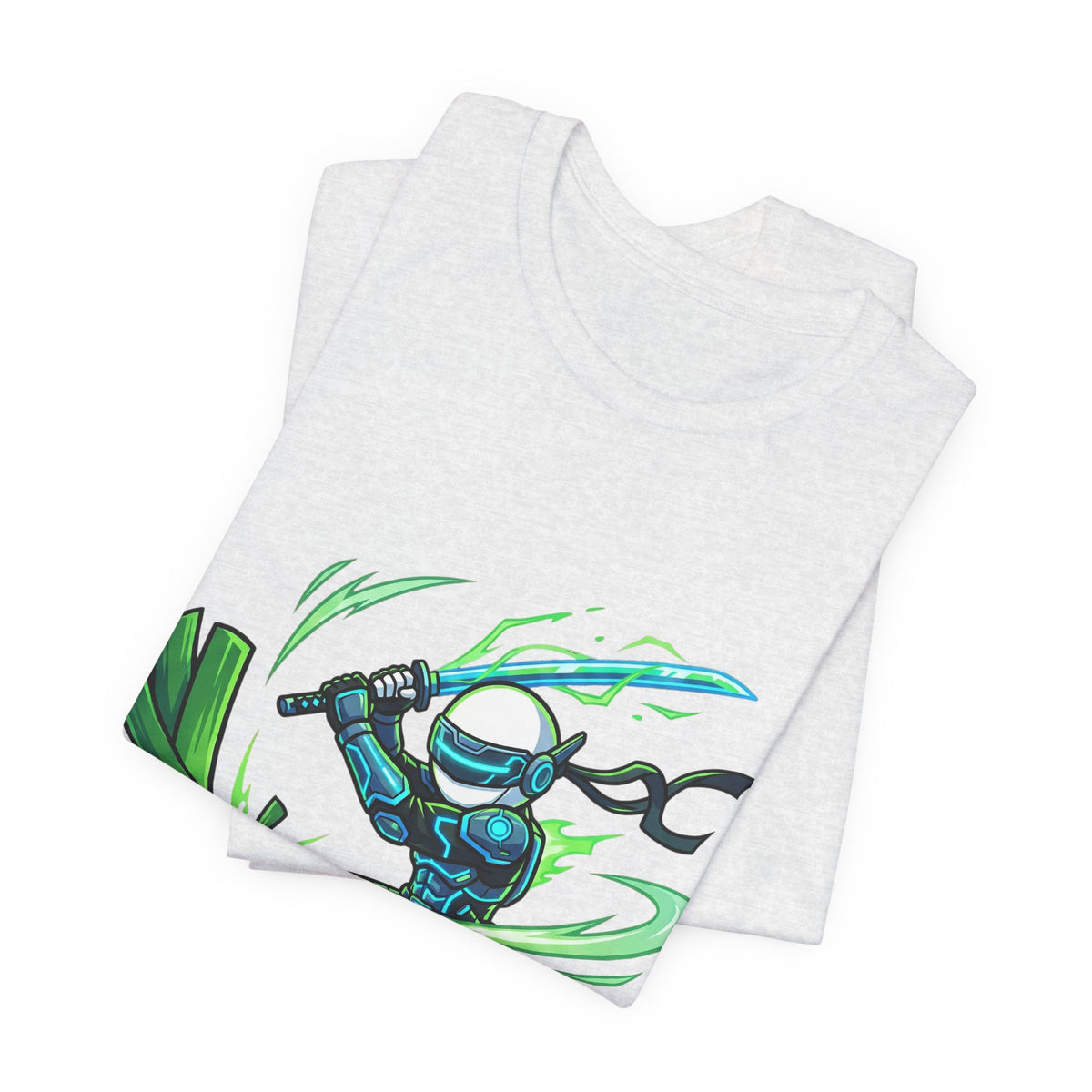Leek Slice Ninja T-Shirt — Funny Veggie Chef Ninja Graphic Tee