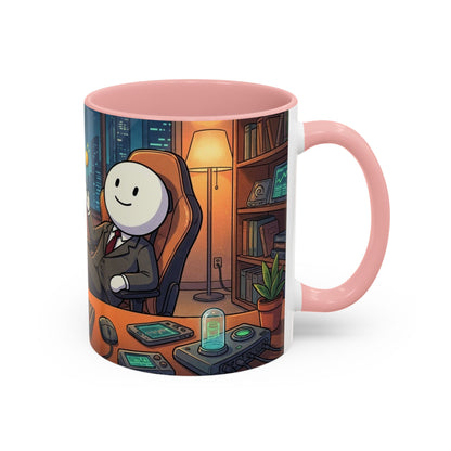 Cryptocurrency Trader Coffee Mug — 'HODL' Office Desk Gamer Accent Mug (11/15oz)