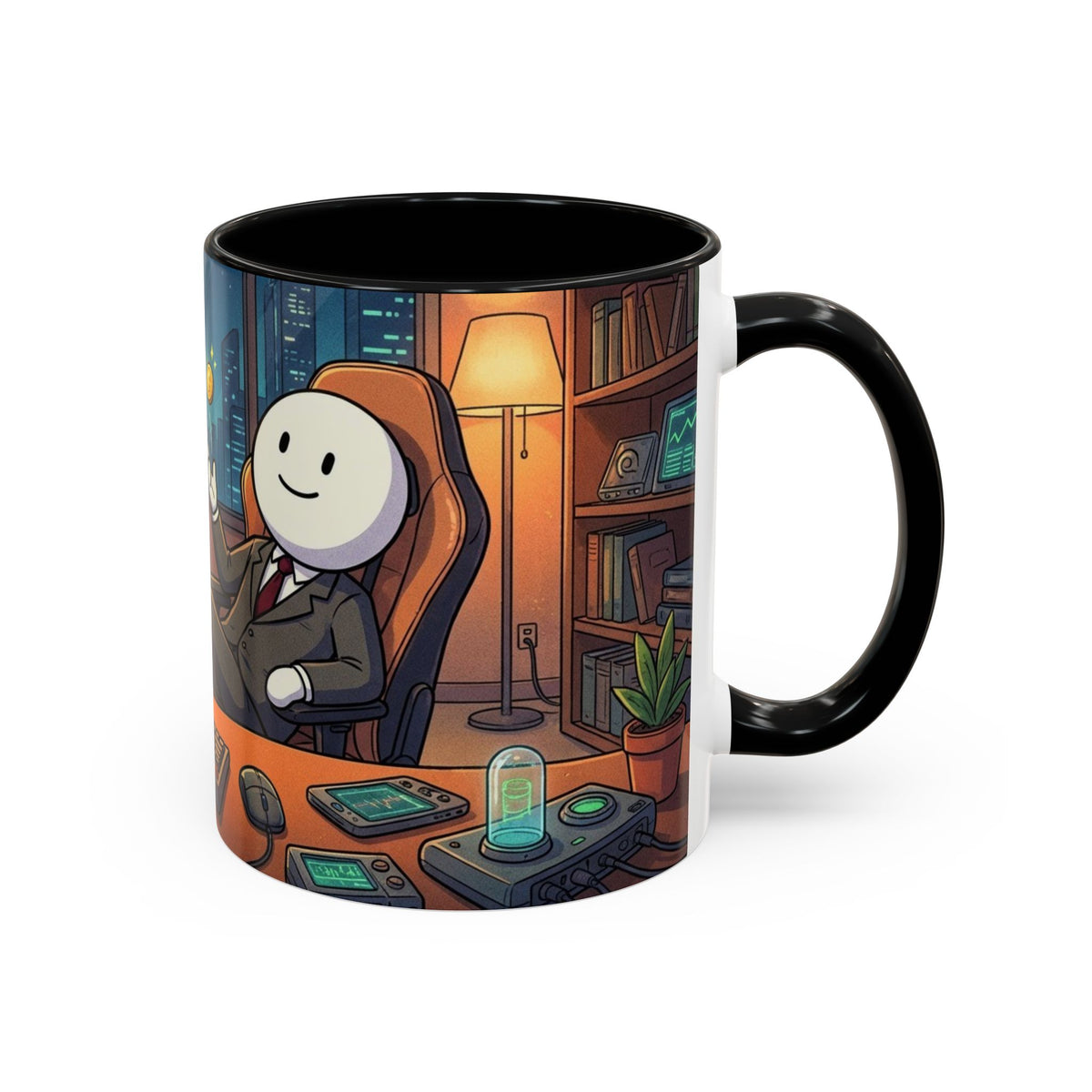 Cryptocurrency Trader Coffee Mug — 'HODL' Office Desk Gamer Accent Mug (11/15oz)