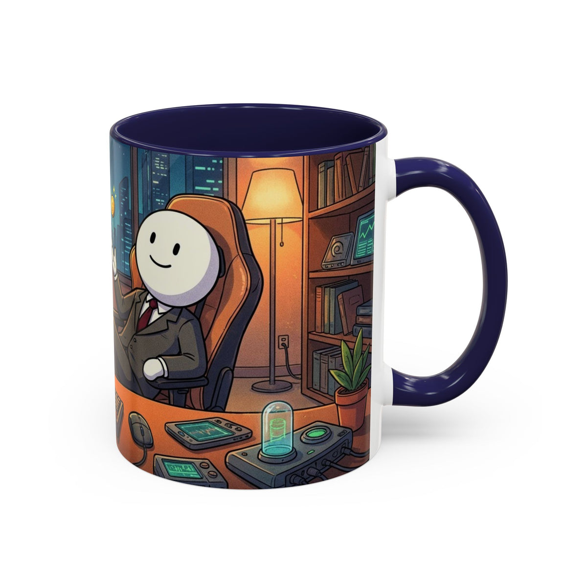 Cryptocurrency Trader Coffee Mug — 'HODL' Office Desk Gamer Accent Mug (11/15oz)