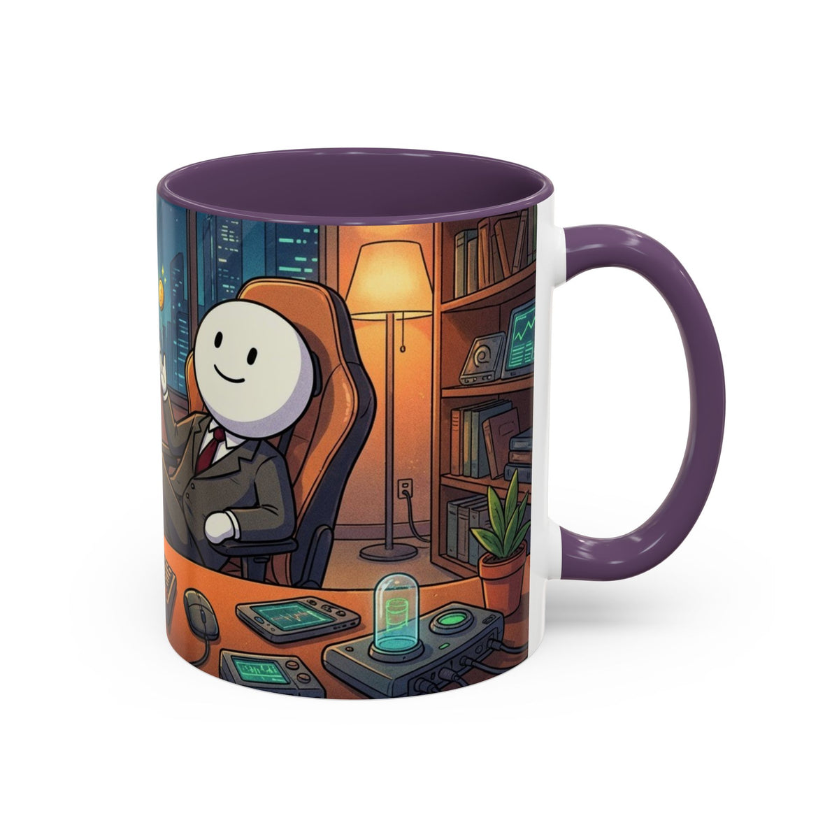 Cryptocurrency Trader Coffee Mug — 'HODL' Office Desk Gamer Accent Mug (11/15oz)