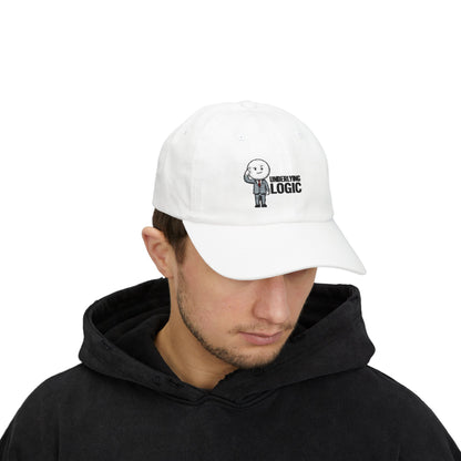Dad Cap — 'Underlying Logic' Brain Character Dad Hat