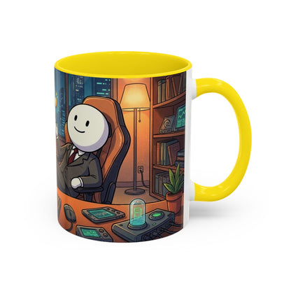 Cryptocurrency Trader Coffee Mug — 'HODL' Office Desk Gamer Accent Mug (11/15oz)