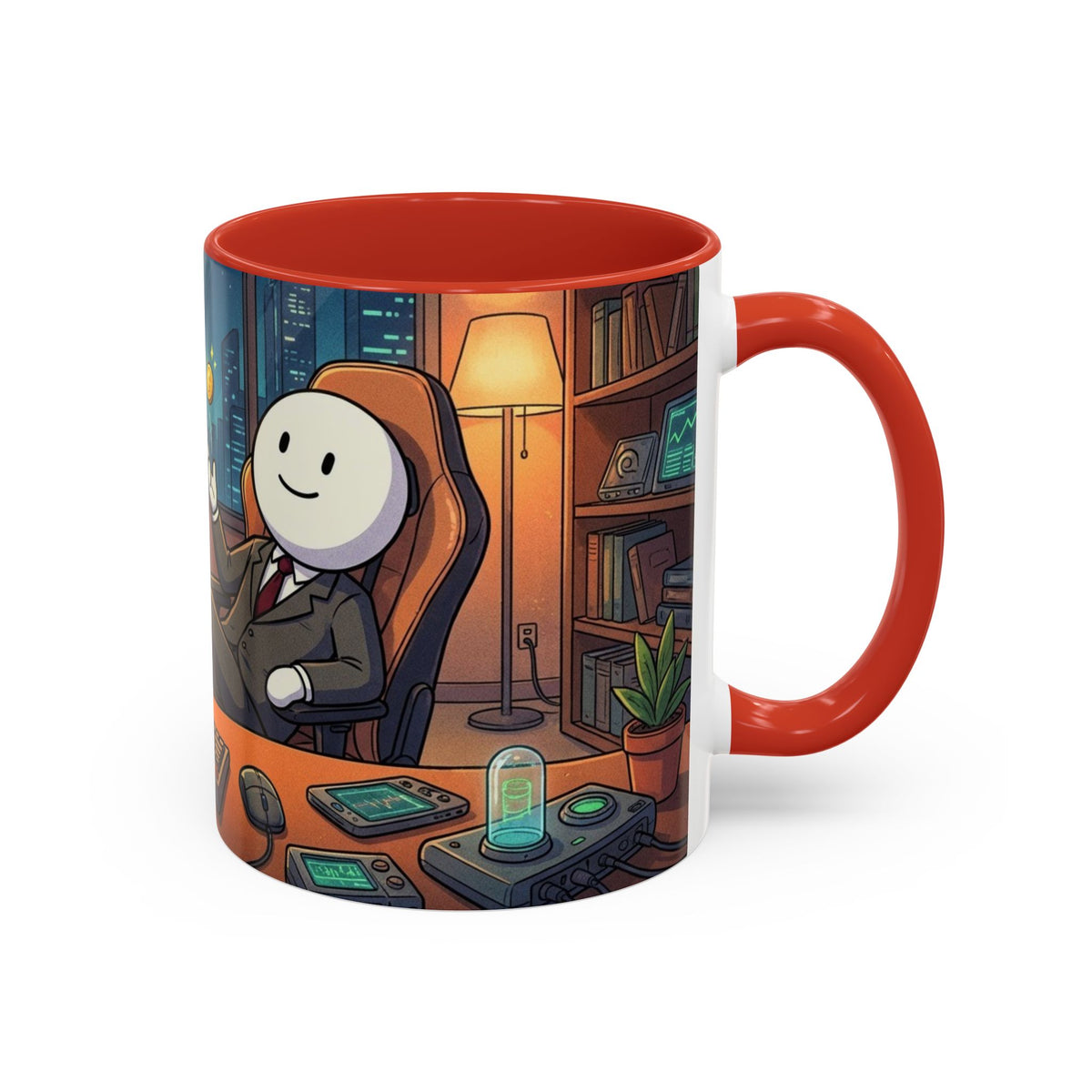 Cryptocurrency Trader Coffee Mug — 'HODL' Office Desk Gamer Accent Mug (11/15oz)